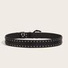 Spice Girl Skull Belt Sweet Cool Punk Street Decor Rivet Belt Subculture Men'S And Women'S Jeans Belt