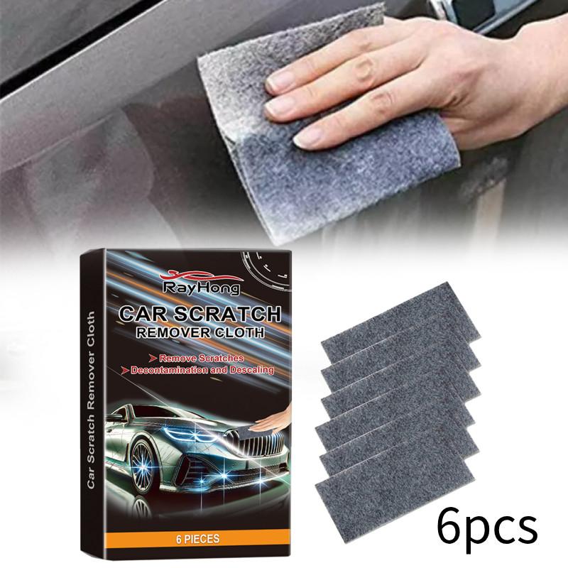 Rayhong Nano-Kratzer-Reparaturtuch für Autos Premium-Qualität Sechs-teiliges Set für Lackpflege und -wiederherstellung