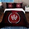 Western Sydney Wanderers Fc 3PCS Bedding set,Ideal for1pc Duvet Cover And 2pcs Pillowcases Perfect for Christmas gift,Ideal for Bedroom, Dormitory