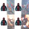 Spider Man Digital Print Hoodie For Men And Women Casual Fall Wear