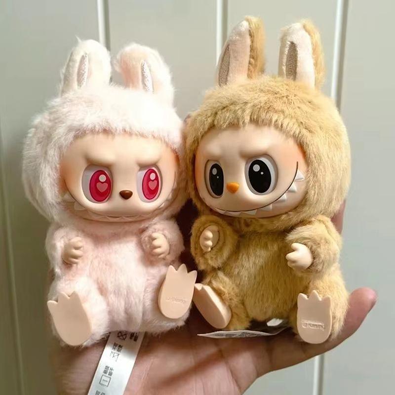 Roztomilý Labubu The Monsters Slepý box Srdíčkový makaronka Kawai Hádací taška Figurka Model Klíčenka Překvapení Dárek Hračka