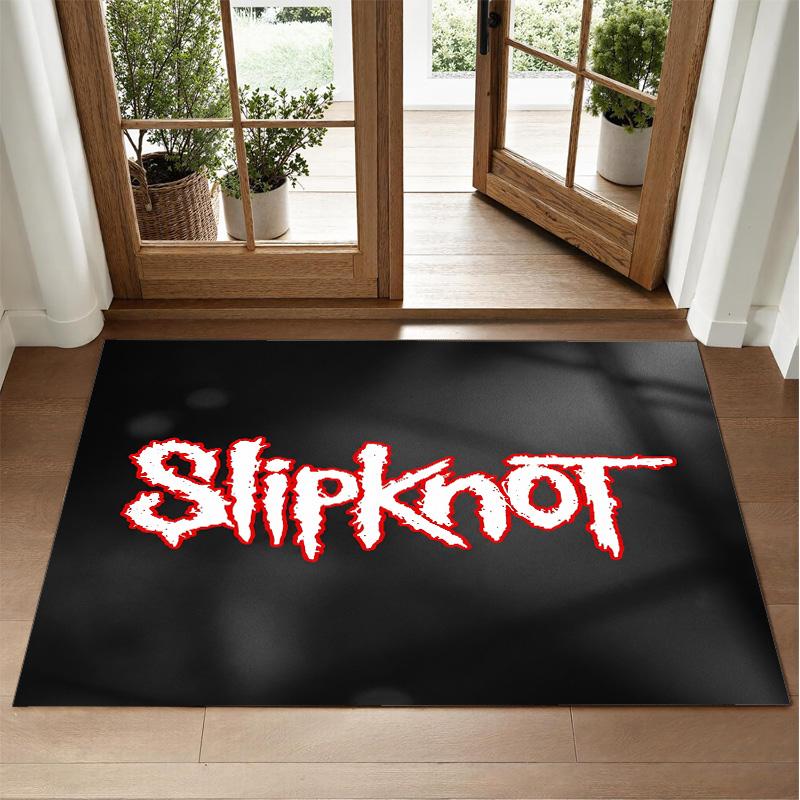 Slipknot Design Crystal Velvet Rug Soft Decorative Mat for Bedroom Entrance