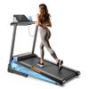 Formill Walking Treadmill FT61 LED Display Remote Control Compact Walking Pad Home Office Use Treadmill with Incline