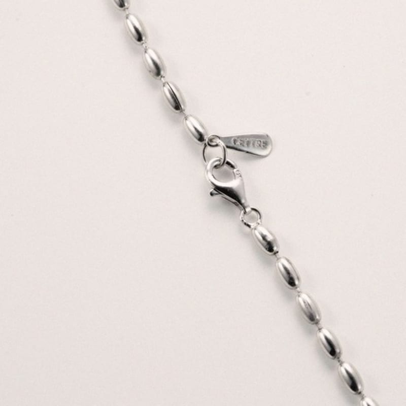 CETTRE Riso ball chain necklace