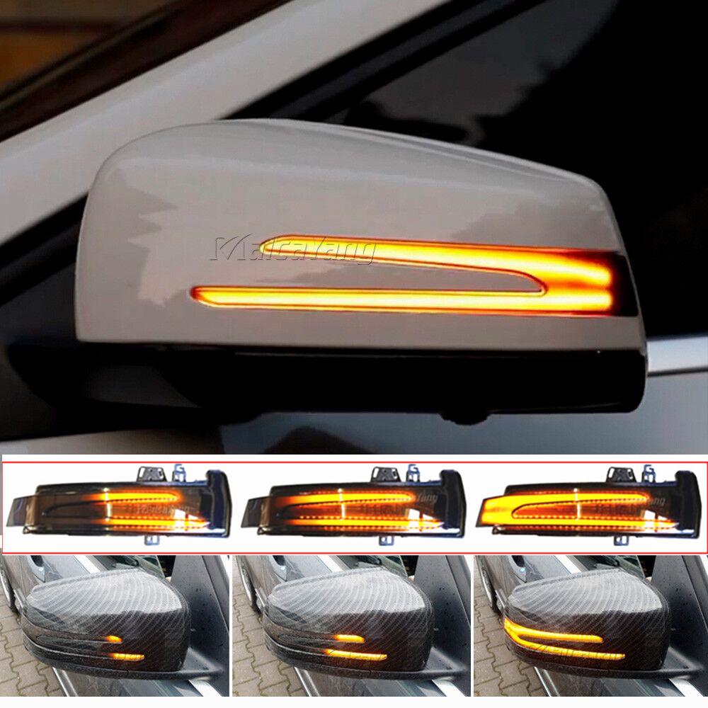 For Mercedes-Benz A B C E S CLA GLA CLS Class W176 W246 W204 W212 C117 X156 LED Dynamic Blinker LED Turn Signal Light Indicator Dome Lights 6