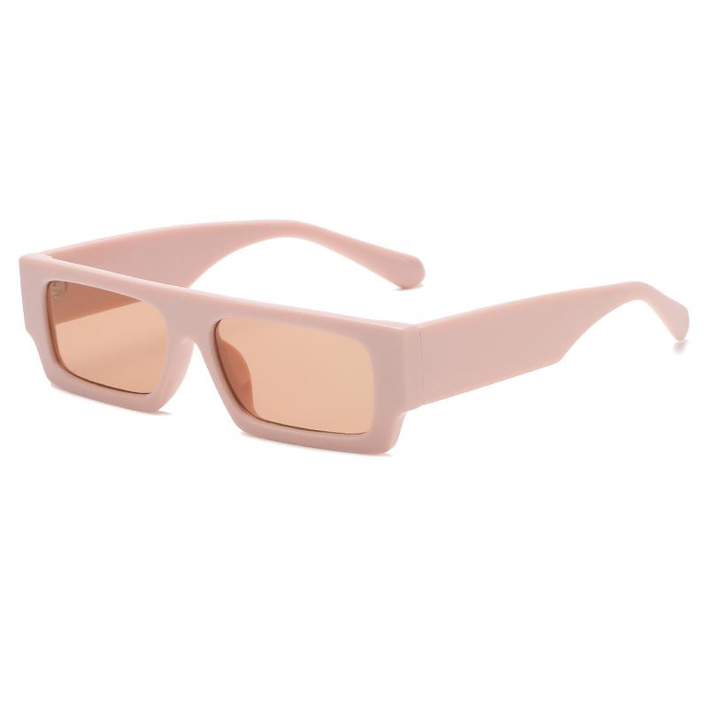 New Fashion Square Sunglasses Retro Small Frame Men Women Shades Rectangle Vintage Multi Color Sun Glasses Steampunk Eyeglasses