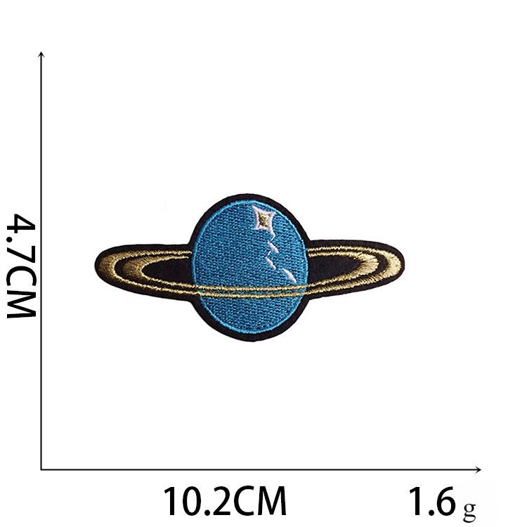 1Pc Astronaut Style Repair Clothing Home Decoration Embroidery Patches