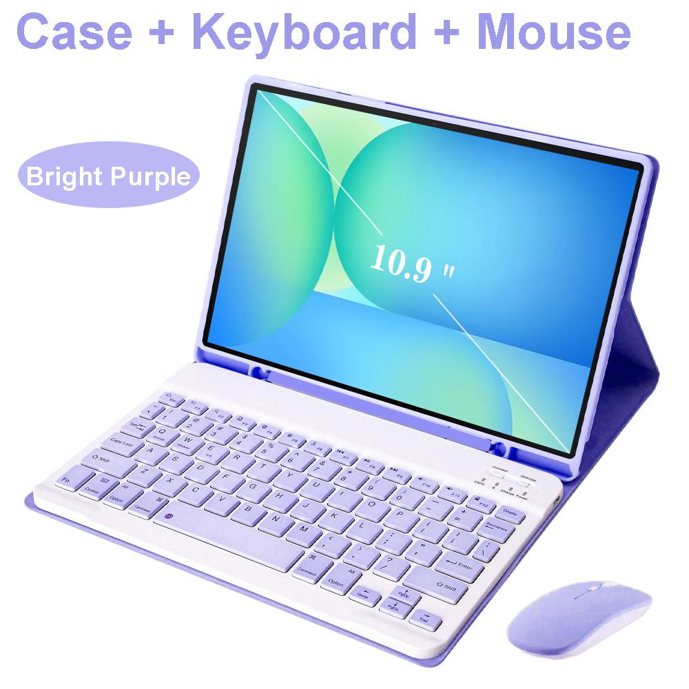 Case for Samsung Tab S10 FE 10.9 Inch , Bluetooth Keyboard Cover for Galaxy Tab S10 FE 10.9 SM-X520/X526/X526B