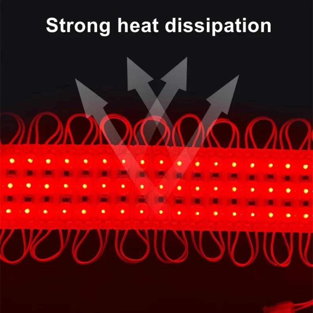 Módulo LED de Alto Brillo 60LEDs 220V Tira de Luz COB Plegable Impermeable Retroiluminación Banner de Tienda Carácter Luminoso Decoración Exterior