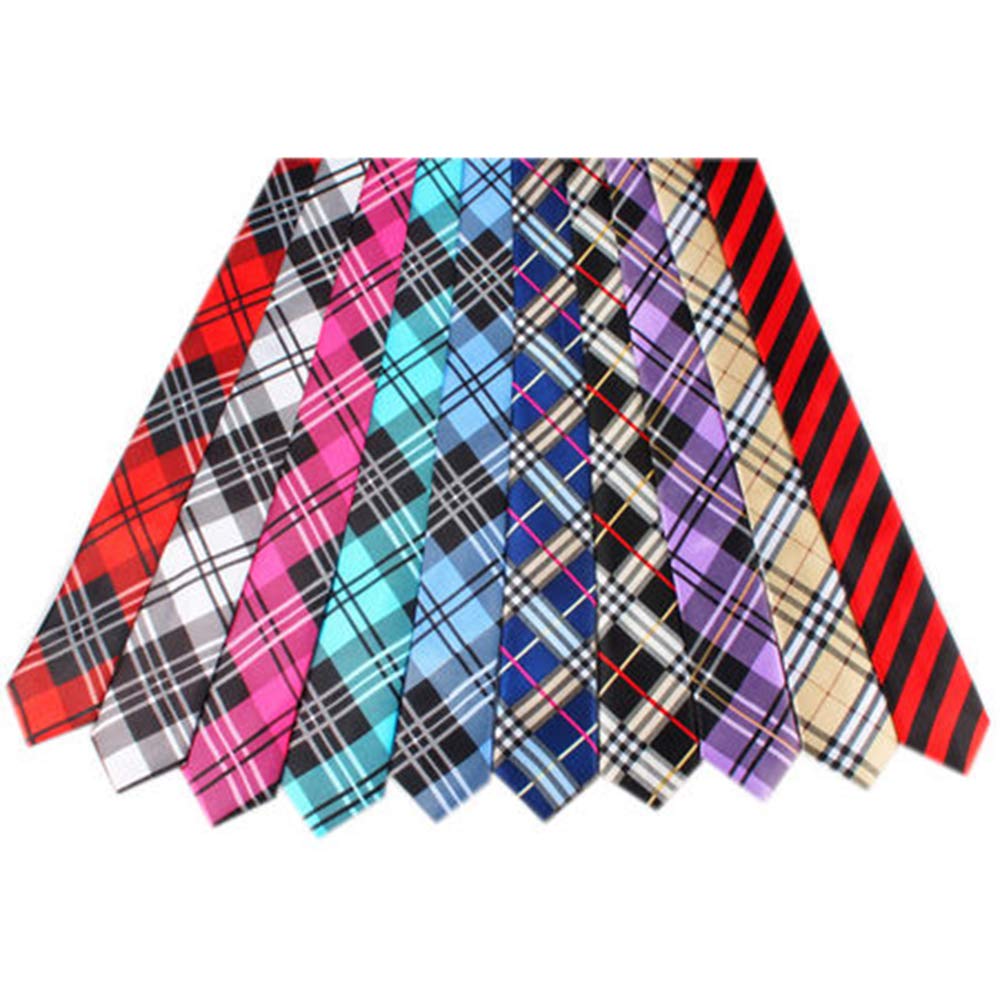 [Top Tie] Necktie, 5cm wide, slim fit, small pattern, multi-color, small pattern, checkered, polka dot, washable, for work, business, wedding,