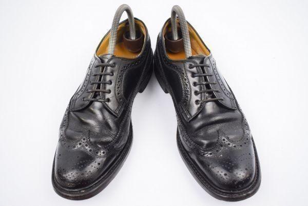 Regal Leather Wingtip Black 25.0 Goodyear Dress Shoes(USED)