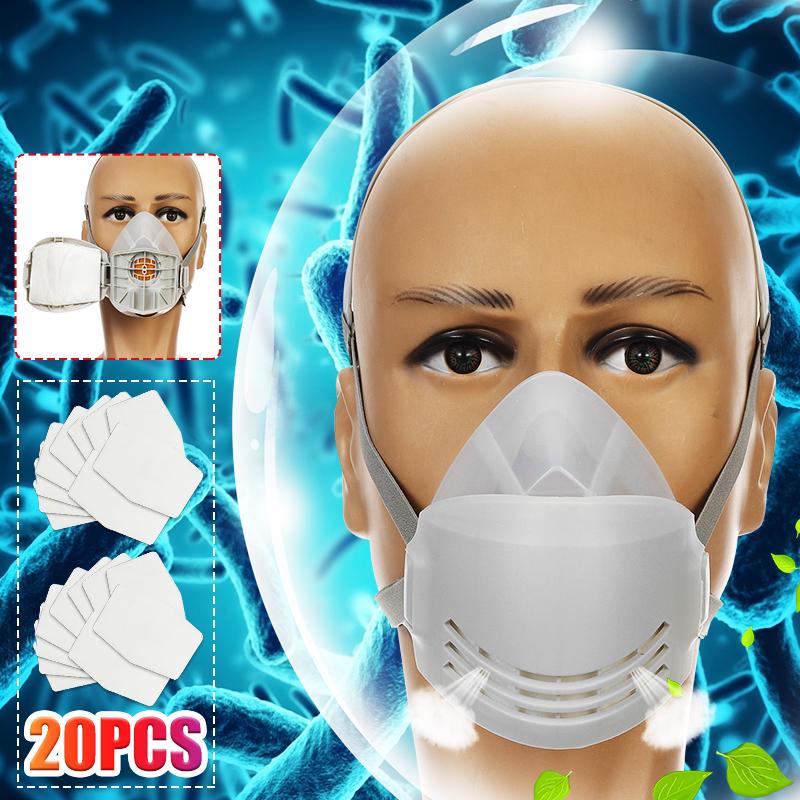 Buy Dust Mask Respirator Half Face Dustproof Mask Anti Industrial