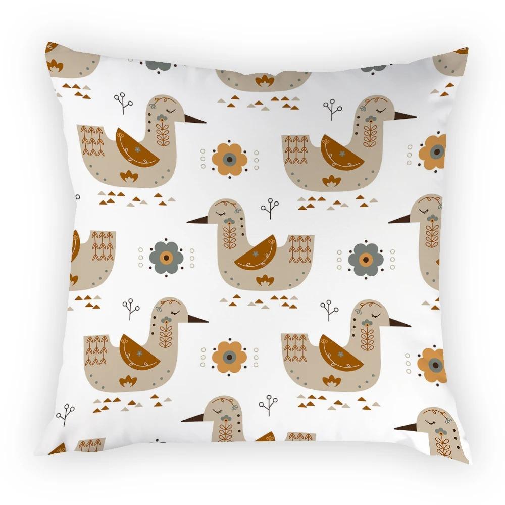 Home Decor Cushion Cover Animal Print Office Decor Cushion Nordic Sofa Art Cushion Cover