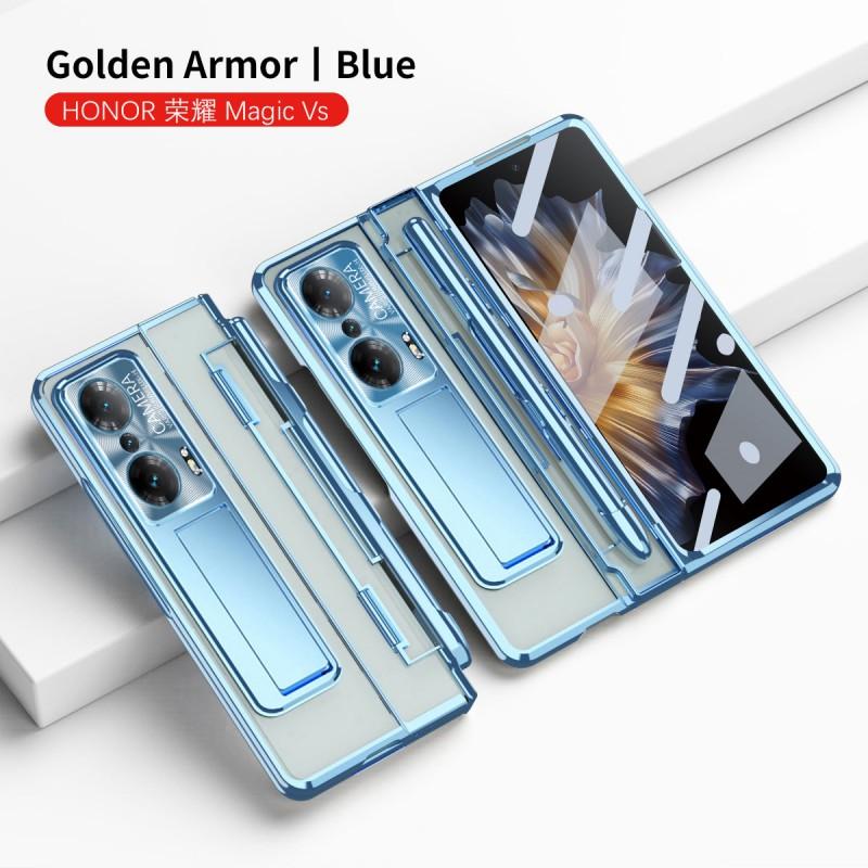 Transparent Full Coverage Case Honor Magic With Pen Slot Shockproof PC Shell Slim Foldable Design