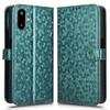 For Samsung Galaxy F06 5G/M06 5G Wallet Case Dot Pattern Imprint PU Leather Phone Cover
