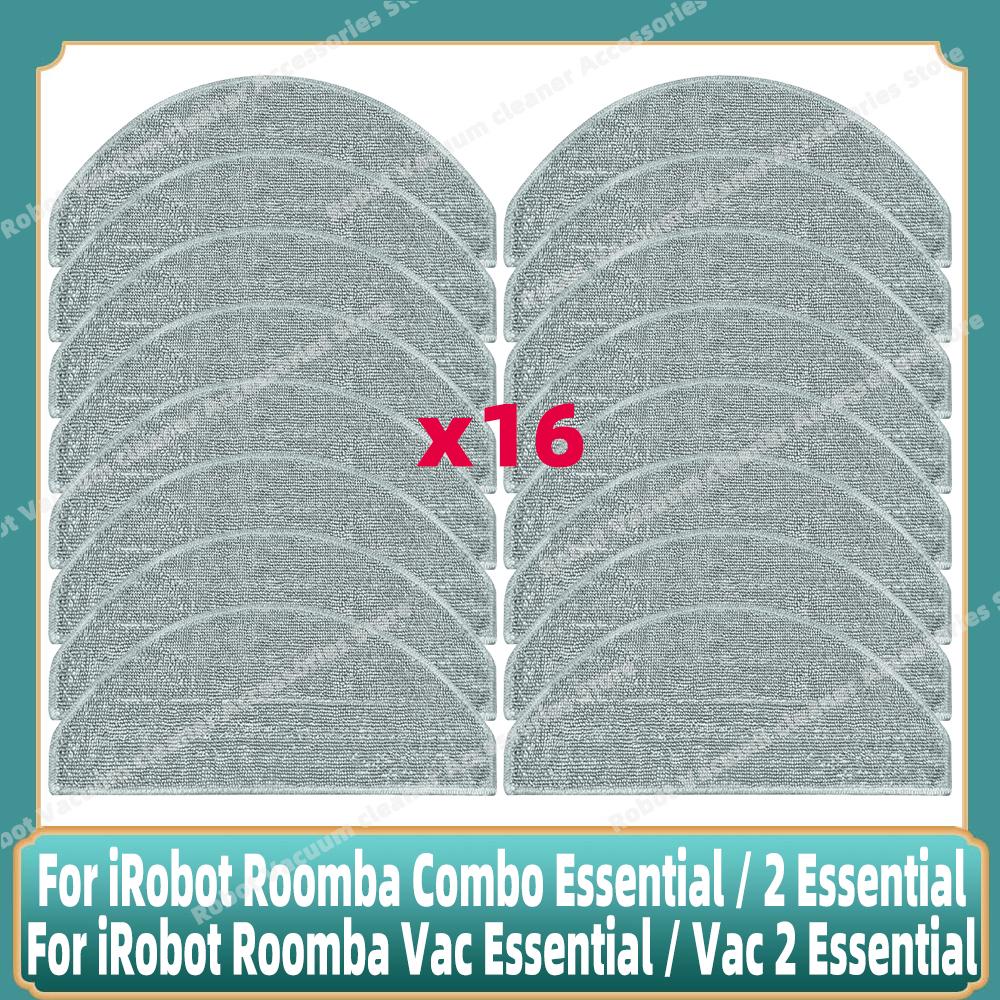 Compatible For iRobot Roomba 105 Combo, Roomba Combo Essential / 2 Essential  Main Side Brush Hepa Filter Mop Dust Bag Parts