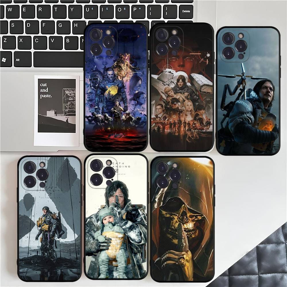 Popular Adventure Game D-Death S-Stranding Phone Case For IPhone 14 Plus 13 Mini 11 16 15 17 Pro Max Protection Shockproof