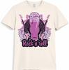 Rock N Roll T-Shirt Beer and Guitars Graphic Music Lover Tee