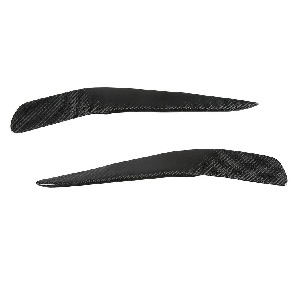 2 Stück Kohlefaser Scheinwerfer Augenbrauen Hitzebeständig Auto Frontscheinwerfer Augenlid Abdeckung Ersatz für IS200 1999‑2004