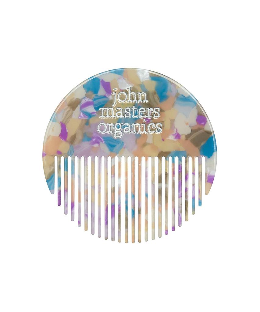 John Masters Organics Round Mini Comb Bloom