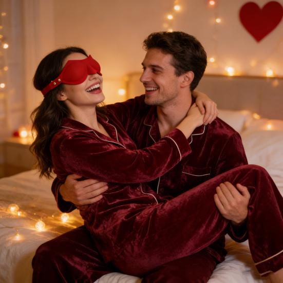 BDSM Silicone Blindfold with Adjustable Strap Light-Blocking Eye Mask for Sensory Play Intimate Games Soft Discreet Adult Toy for Couples' Roleplay