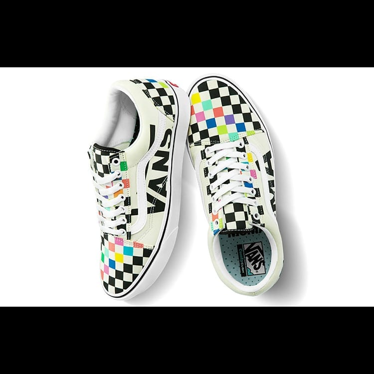 Old Skool MoMA x Old Skool ComfyCush Vans 'Buntes Schachbrettmuster' VN0A3WMA1PJ