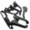 7PCS Black Interior Handle Door Grab Window Switch Bezel Cover for Golf 5 GTi-MK5 Jetta Inner Armrest 1K0 868 040B