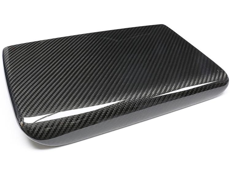 Tesla Model S/X Dry Carbon Fiber Rear Display Frame for Armrest Box