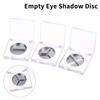 2.5g Empty Portable Eyeshadow Palette Blusher Box Solid Ointment Box Cosmetic Makeup Case Round Storage Container