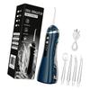 Travel Electric Water Flosser with 3 Modes Cleaning Sensitive Gums Care IPX7 Waterproof Includes 4 Dental Nozzles Ergonomic Grip for Family Use