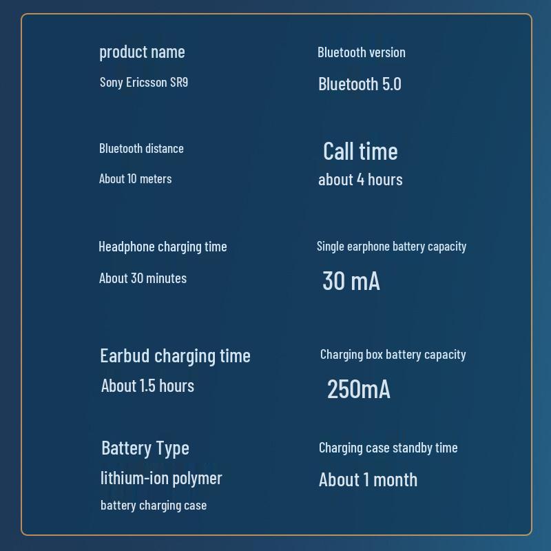 Soaiy Wireless Bluetooth Earbuds & Headsets