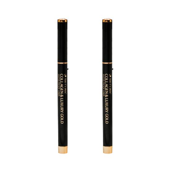 3w Clinic Kollagen & Luxus Gold Wasserfester Eyeliner 0,8 g (3 Optionen)