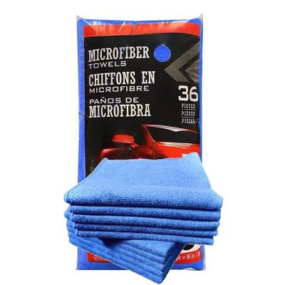 Costco Microfiber Car Home Highly Absorbent Towels, Blue, 10-Count, Wash, Absorbent, Wiping, Yellow, Towels, Dishcloths, Cleaning, Use,