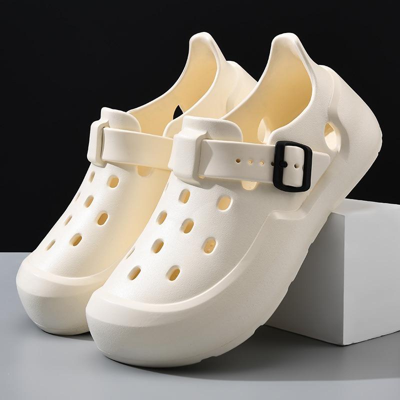 Wading Shoes Summer New Heightening Non-slip Hole Shoes Women Wear EVA Outdoor Sports Shoes Hiking Shoes