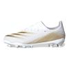 adidas X Ghosted .3 Mg J Professionelle Mesh Rundzehen Schnürschuhe Rutschfest Langlebig Low-Top Kinder Fußballschuhe Kinder Fußballschuhe Weiß Platin EG8155