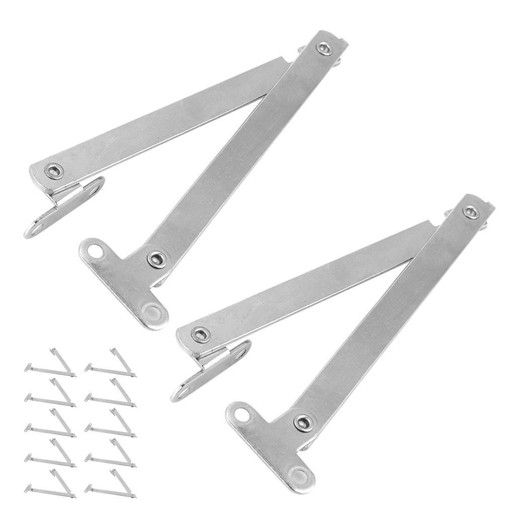 10 ks Skříňka Skříňka Dveře Zvedací Vzpěra Víko Klapka Podpěra Závěs Držák Podpěra