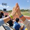 Flexible Silicone Bracelets for Kids 6 Pcs Welcome Back To School Bracelets, First Day of Skin Friendly Daily Wear Wristbands Students, Prize