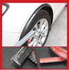 2 Pcs 150cm Carbon Fiber Color Car Fender Flare Eyebrow Protection Trim Strip