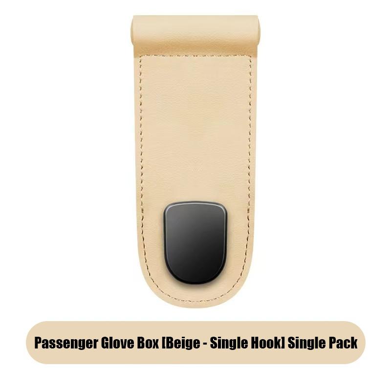 SEAMETAL Car Passenger Glove Box Hook Double Hook Purse Bag Hanger Hidden Storage Hooks Auto Interior Accessories