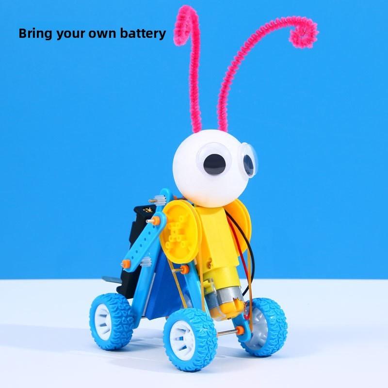 Self Electric Made Machinery Insect Assembly Material Set Children Toys Puzzle