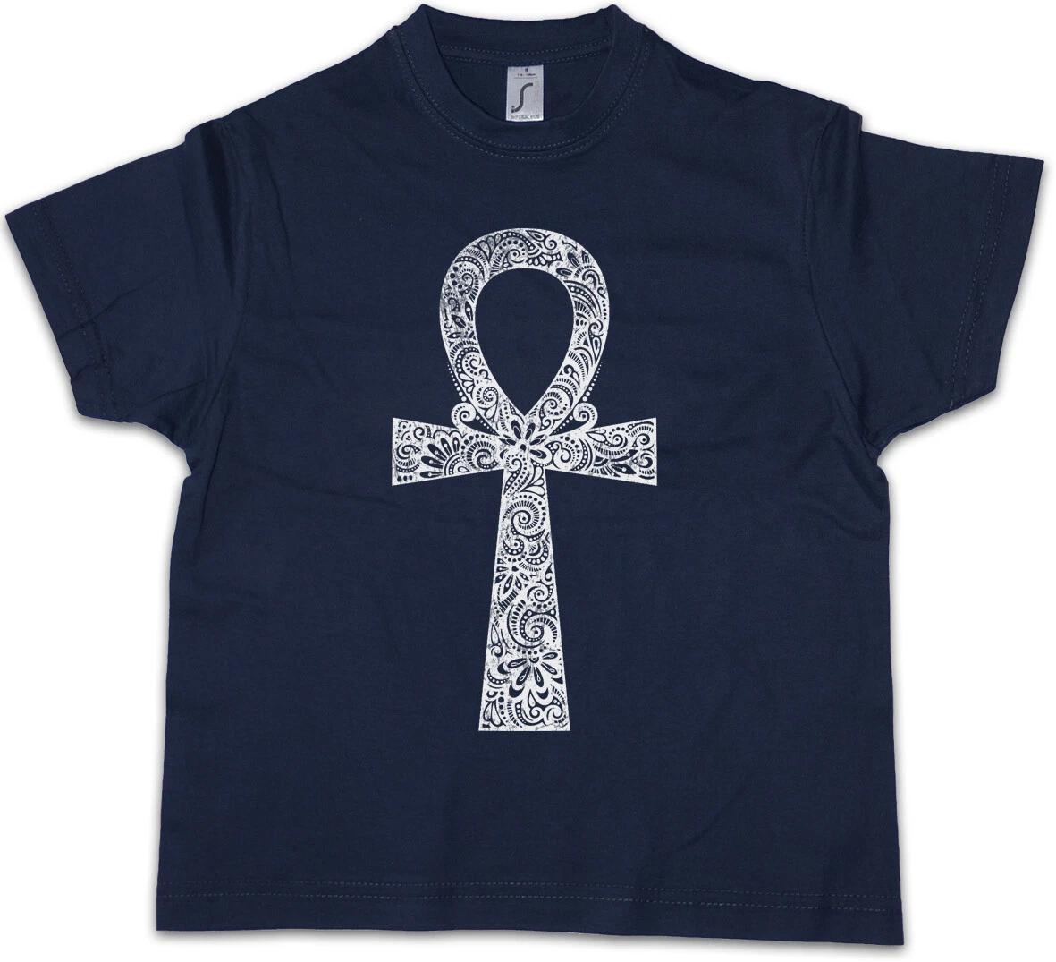ANKH LIFE SYMBOL I Kids Boys kids boys T-Shirt Logo Anubis Egypt Seth Pharaoh Horus Ra 160