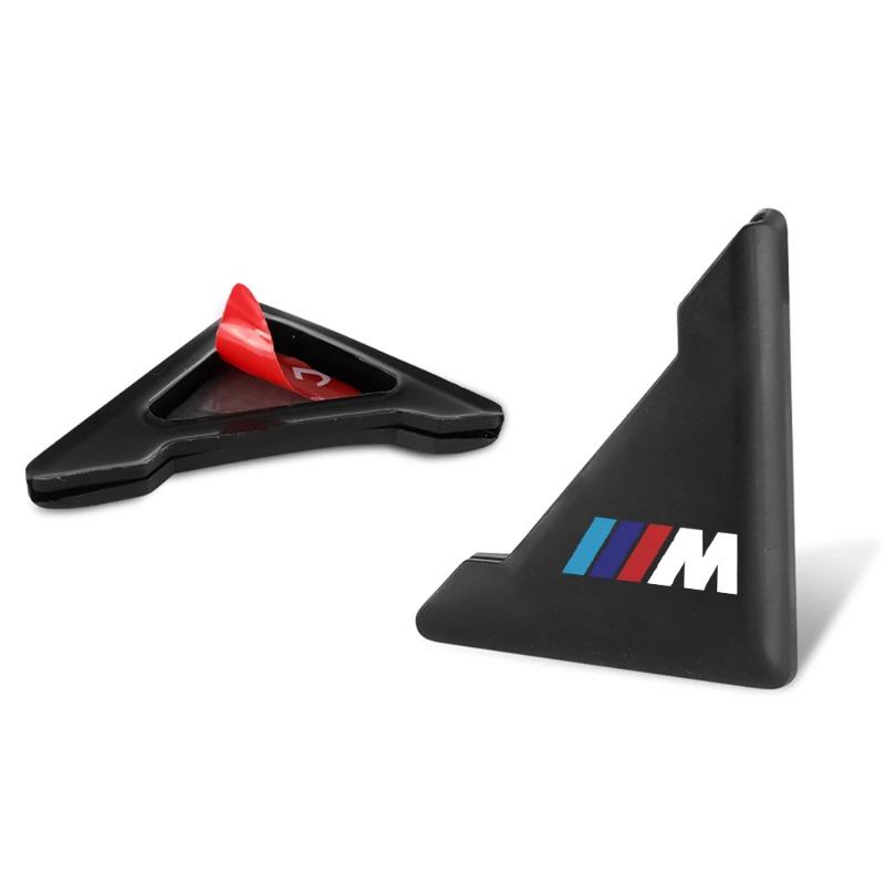 2 stk/sett Gummi Bil Dørhjørne Anti-Riper Beskyttelsesdekaler For BMW M E46 Serie 1 E90 E60 F30 X1 F48 F20 Auto Tilbehør
