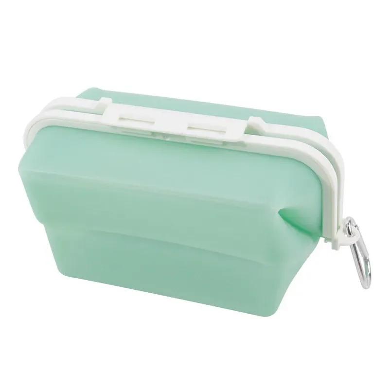 Silicone Travel Premium Reusable Food Storage Bags Food Grade Multi-use Fruit Sealed Lunch Bag Containers Microwave Oven Safe