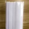 WIKHOSTAR 100 Pcs Colorful Plastic Long Disposable Drinking Straws Eco-Friendly DIsposable Straws
