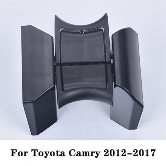 JEAZEA For Toyota Camry 2006-2017 Car Auto Center Console Cup Holder Limit Clip Interior Water Slot Slip Limiter