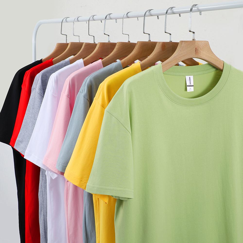 Camisetas lisas 100 % algodón para mujer, deportivas, de manga corta, informales, a la moda, blancas y negras, holgadas, con cuello redondo, para verano