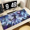 Genshin Impact Flins Pro ESports Xxl Gaming Mousepad Extra Large NonSlip Stitched Edge Keyboard Laptop Desk Mat For Pc Gamer