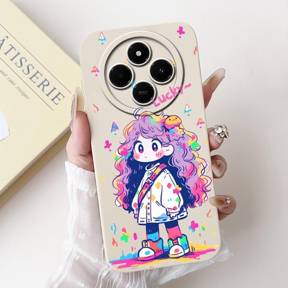 For Xiaomi Redmi 14C Case PocoC75 Cute Panda Cartoon Cover Soft TPU Phone Case For Xiaomi Poco C75 C 75 Redmi14C Back Cover Bags