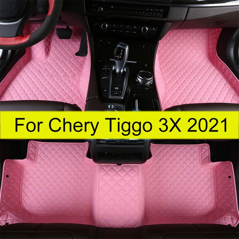 Car Floor Mats For Chery Tiggo 3X   Auto Foot Pads Automobile Carpet Cover Interior Accessories
