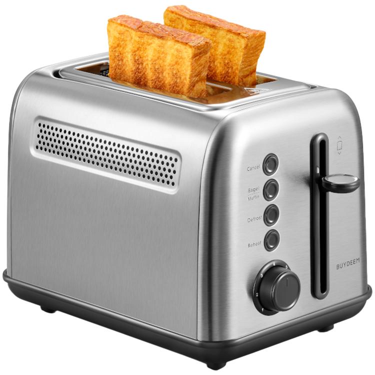 BUYDEEM 2-Slice Toaster, Model DT620E, Stainless Steel, EU